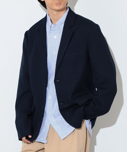 BEAMS HEART(ビームスハート)の「ポリエステル カルゼ ジャケット(その他アウター・メンズ・ブラック/ネイビー・S/M/L/XL)」の13枚目の写真