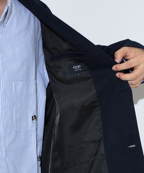 BEAMS HEART(ビームスハート)の「ポリエステル カルゼ ジャケット(その他アウター・メンズ・ブラック/ネイビー・S/M/L/XL)」の12枚目の写真