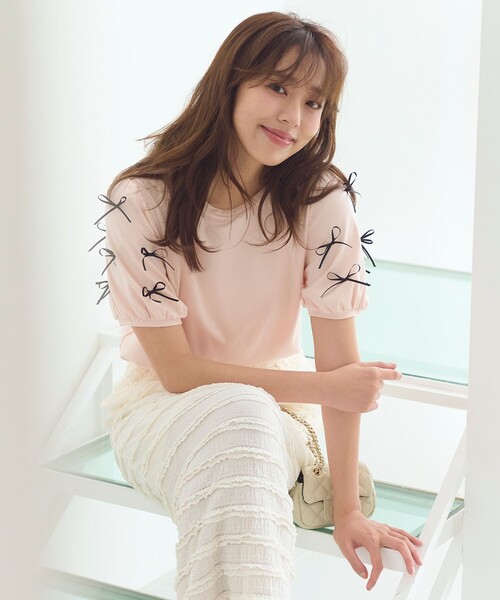 Feroux(フェルゥ)の「【洗える】カットフリルIラインスカート(スカート・レディース・ホワイト系/ブラック系・F)」の7枚目の写真