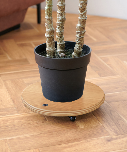 JSF PLANT CADDY-round(L) キャスター付き 植木鉢台（家具）｜journal standard Furniture （ジャーナルスタンダードファニチャー）