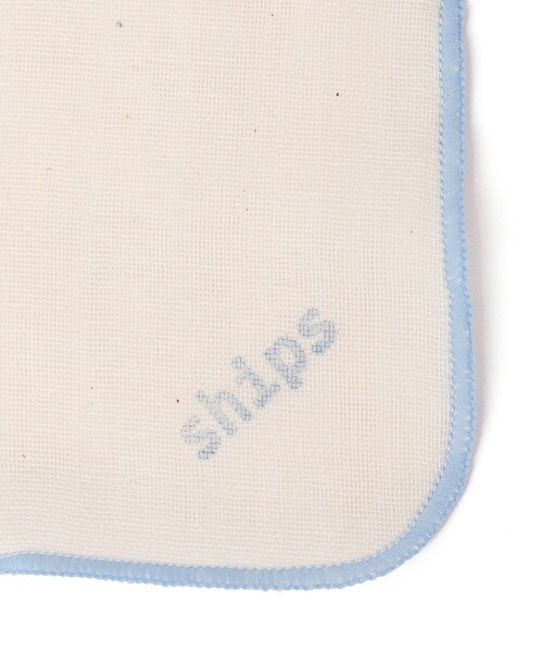 SHIPS（シップス）の「SHIPS KIDS:ガーゼ ハンカチ ギフト セット（ベビーギフト・キッズ・ライトピンク/ライトブルー・ONE SIZE）」の6枚目の写真