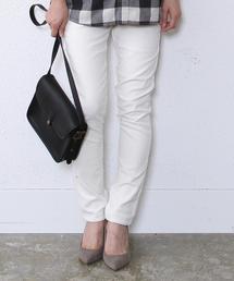 coen | コーデュロイストレッチスキニー white(その他パンツ)