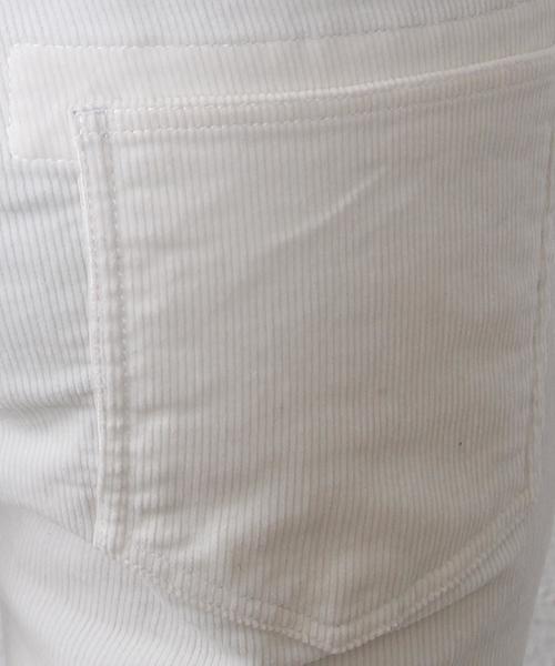 coen（コーエン）の「コーデュロイストレッチスキニー white（その他パンツ・レディース・ホワイト・LARGE/SMALL/MEDIUM）」の6枚目の写真