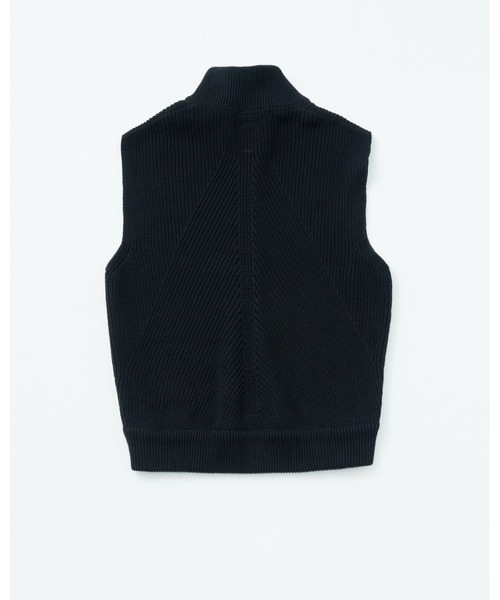 benine 9 ビーナイン　コットンベスト　ブラック benine 9 ビーナインコットンベストブラック