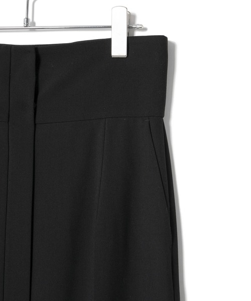ADAM ET ROPE'(アダムエロペ)の「【接触冷感・UVカット】リーンマキシスカート(スカート・レディース・ベージュ系その他/ブラック・38/36)」の16枚目の写真