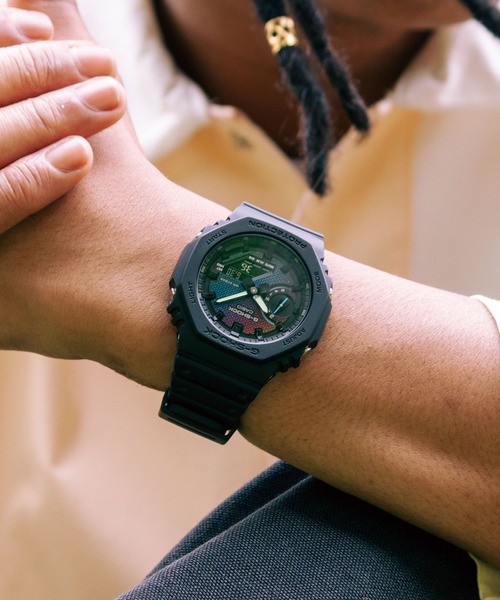 G-SHOCK(ジーショック)の「2100シリーズ / カーボンコアガード / GA-2100RW-1AJF(アナログ腕時計・メンズ・ブラック・FREE)」の6枚目の写真