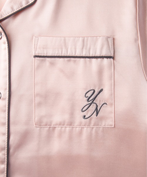Yaoting サテンパジャマ　新品 サテンパジャマセット2023 SS 春夏[品番：FSBW0000525]｜fashion