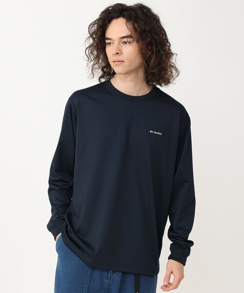 Columbia（コロンビア）の「Columbia/ アーバンハイクロングスリーブTシャツ /コロンビア /長袖 /速乾（Tシャツ/カットソー・メンズ・ブラック/グリーン/ホワイト系その他/ホワイト/ブルー系その他/ネイビー/ベージュ・L/XL/M/S）」の9枚目の写真