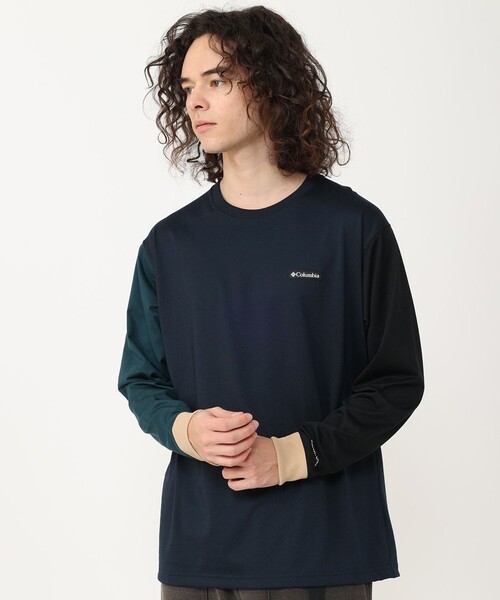 Columbia（コロンビア）の「Columbia/ アーバンハイクロングスリーブTシャツ /コロンビア /長袖 /速乾（Tシャツ/カットソー・メンズ・ブラック/グリーン/ホワイト系その他/ホワイト/ブルー系その他/ネイビー/ベージュ・L/XL/M/S）」の8枚目の写真