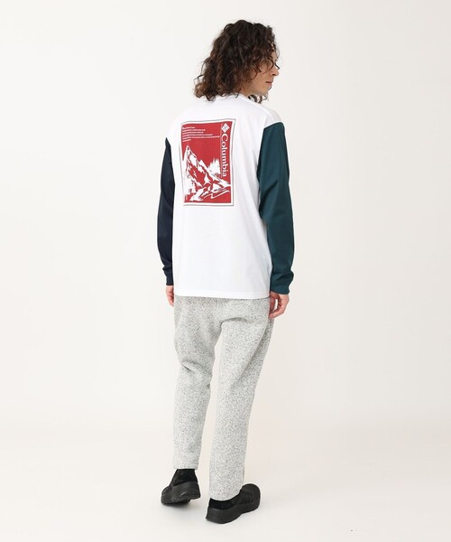 Columbia（コロンビア）の「Columbia/ アーバンハイクロングスリーブTシャツ /コロンビア /長袖 /速乾（Tシャツ/カットソー・メンズ・ブラック/グリーン/ホワイト系その他/ホワイト/ブルー系その他/ネイビー/ベージュ・L/XL/M/S）」の21枚目の写真