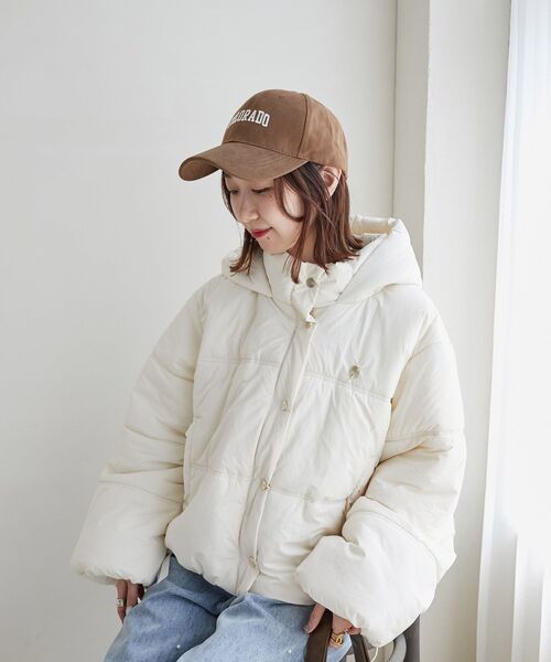 MAJESTIC LEGON（マジェスティックレゴン）の「アソートロゴキャップ（キャップ・レディース・ベージュ/ブラウン/ブラック・FREE）」の7枚目の写真