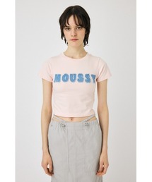 moussy ONE SHOULDER Tシャツ ピンク ONE SHOULDER Tシャツ（Tシャツ/カットソー）｜MOUSSY（マウジー