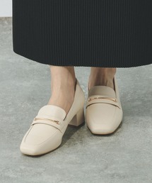 GLOBAL WORK | らくっションヒールローファー/136033(ローファー)