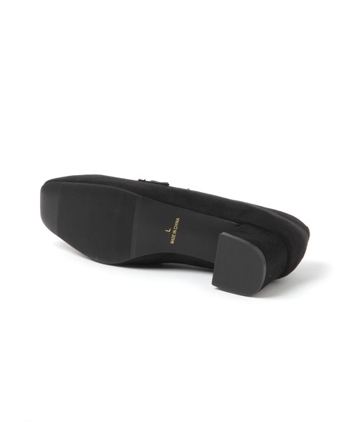 GLOBAL WORK（グローバルワーク）の「らくっションヒールローファー/136033（ローファー・レディース・ブラック系9/ブラック/ベージュ/アイボリー系7/ブラック系/アイボリー系8/ダークブラウン/ベージュ系その他3・MEDIUM/SMALL/LARGE）」の12枚目の写真