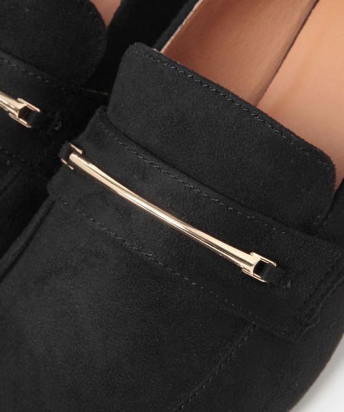 GLOBAL WORK（グローバルワーク）の「らくっションヒールローファー/136033（ローファー・レディース・ブラック系9/ブラック/ベージュ/アイボリー系7/ブラック系/アイボリー系8/ダークブラウン/ベージュ系その他3・MEDIUM/SMALL/LARGE）」の14枚目の写真