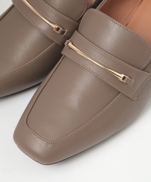 GLOBAL WORK（グローバルワーク）の「らくっションヒールローファー/136033（ローファー・レディース・ブラック系9/ブラック/ベージュ/アイボリー系7/ブラック系/アイボリー系8/ダークブラウン/ベージュ系その他3・MEDIUM/SMALL/LARGE）」の19枚目の写真