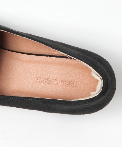 GLOBAL WORK（グローバルワーク）の「らくっションヒールローファー/136033（ローファー・レディース・ブラック系9/ブラック/ベージュ/アイボリー系7/ブラック系/アイボリー系8/ダークブラウン/ベージュ系その他3・MEDIUM/SMALL/LARGE）」の21枚目の写真