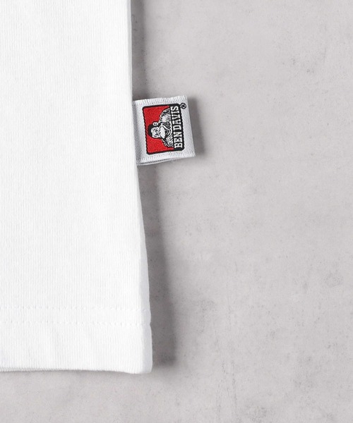 Right-on（ライトオン）の「【BEN DAVIS】別注 グラフィックロンT（Tシャツ/カットソー・メンズ・ホワイト/ブラック・M/L/XL）」の12枚目の写真