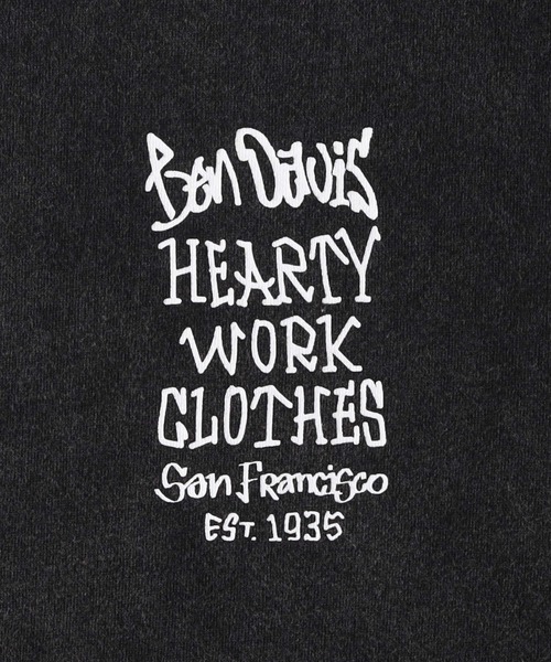 Right-on（ライトオン）の「【BEN DAVIS】別注 グラフィックロンT（Tシャツ/カットソー・メンズ・ホワイト/ブラック・M/L/XL）」の16枚目の写真