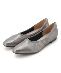 SHOO・LA・RUE | 【22.5cm～25.0cm】伸びる！快適！ソフトポインテッド ローヒールパンプス(パンプス)