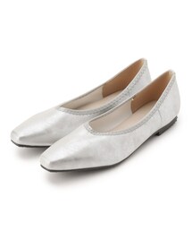 SHOO・LA・RUE | 伸びる！快適！ソフトポインテッド ローヒールパンプス(パンプス)