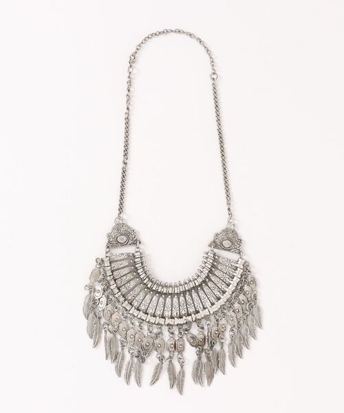 チャイハネ(チャイハネ)の「【チャイハネ】フェザルクネックレス(ネックレス・レディース・シルバー・FREE)」の3枚目の写真