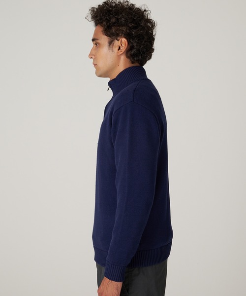 Eddie Bauer（エディーバウアー）の「クォータージップ モックセーター