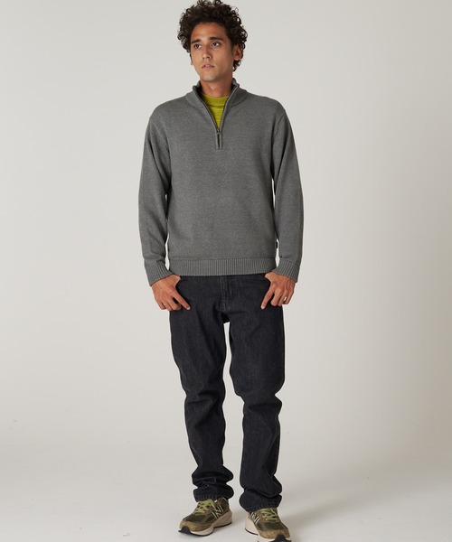 Eddie Bauer（エディーバウアー）の「クォータージップ モックセーター