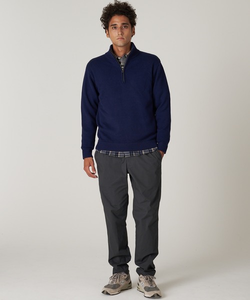 Eddie Bauer（エディーバウアー）の「クォータージップ モックセーター