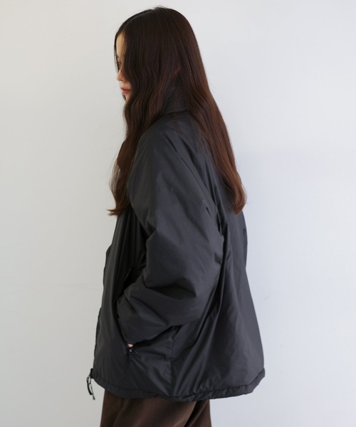 セール】ダブルジップ2wayソロナ中綿ジャケット（ダウンジャケット