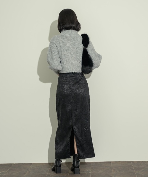 タートルネックジップアップニット（ニット/セーター）｜NEUNA（ヌナ）