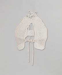 rokh（ロク）の「rokh COTTON CROCHETED VEST WITH BRA R24SF305（その他トップス）」