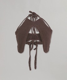 rokh（ロク）の「rokh COTTON CROCHETED VEST WITH BRA R24SF305（その他トップス）」