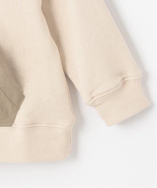 kladskap（クレードスコープ）の「【人気商品再入荷】【直営店で取り扱い無し】恐竜刺しゅうポケットトレーナー（スウェット・キッズ・ネイビー/ライトベージュ・90cm/100cm/110cm/120cm/130cm）」の3枚目の写真