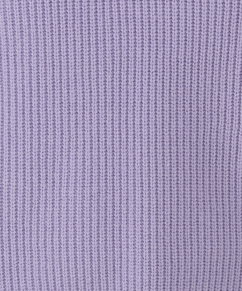 COMME CA ISM(コムサイズム)の「ミドルゲージ 畦Vネックニット(ニット/セーター・レディース・ブラウン/グリーン/ライラック/オフホワイト・MEDIUM/LARGE)」の19枚目の写真
