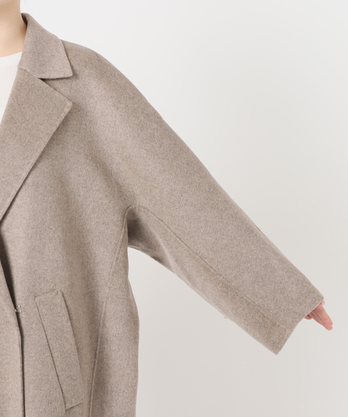 MINITZ（ミニッツ）の「【MINITZ/ミニッツ】別注ロングシングルコート（その他アウター・レディース・ベージュ・FREE）」の20枚目の写真