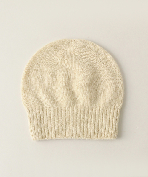 FRAMeWORK（フレームワーク）の「ASAUCE MELER/アソースメレ ミドルゲージカシミヤコンパクトワッチ（ニットキャップ/ビーニー・レディース・チャコールグレー/アイボリー・FREE）」の22枚目の写真