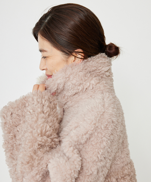 IENA（イエナ）の「URBANCODE LONDON カーリーファーコート 