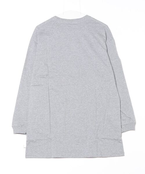 spiritoso(スピリトーゾ)の「USAコットンロングロンT(Tシャツ/カットソー・レディース・杢グレー/ブラック/カーキ・FREE)」の18枚目の写真