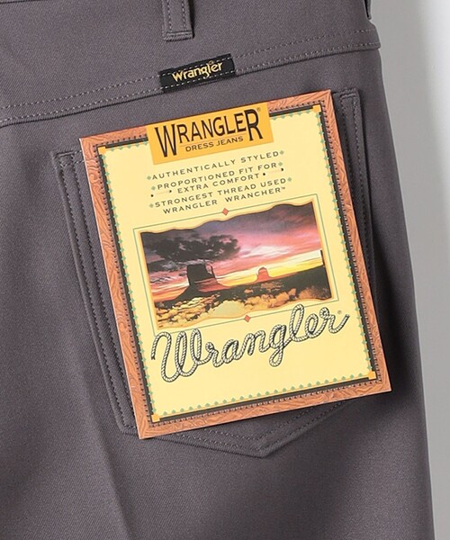 Wrangler(ラングラー)の「<Wrangler>ランチャー フレア ワイドパンツ(その他パンツ・メンズ・グレー/ブラック・M/S/L)」の7枚目の写真