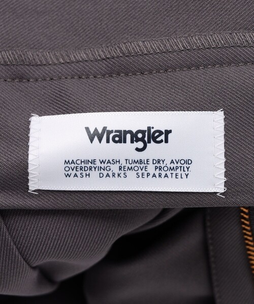 Wrangler(ラングラー)の「<Wrangler>ランチャー フレア ワイドパンツ(その他パンツ・メンズ・グレー/ブラック・M/S/L)」の14枚目の写真