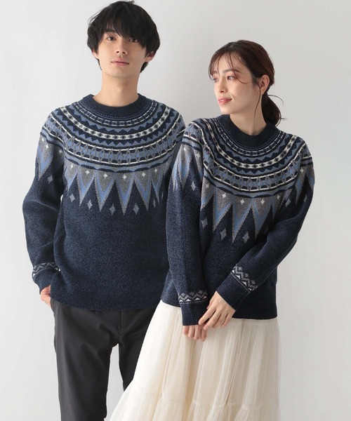 GLOBAL WORK（グローバルワーク）の「モールニット柄/116376