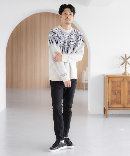 セール】モールニット柄/116376（ニット/セーター）｜GLOBAL WORK