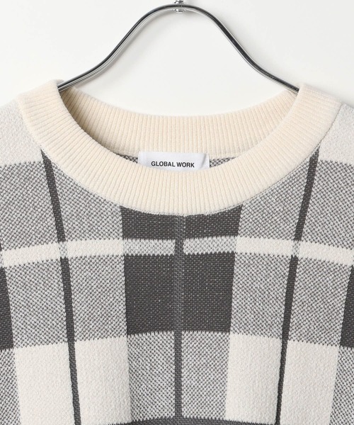 GLOBAL WORK（グローバルワーク）の「モールニット柄/116376（ニット