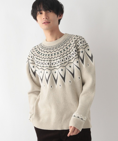 セール】モールニット柄/116376（ニット/セーター）｜GLOBAL WORK
