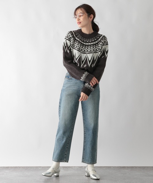 セール】モールニット柄/116376（ニット/セーター）｜GLOBAL WORK