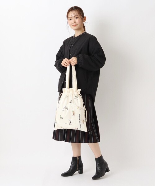 one'sterrace(ワンズテラス)の「Wpc. トートバッグ 沖昌之さんコラボ(トートバッグ・レディース・ベージュ系8/アイボリー系8・99)」の14枚目の写真