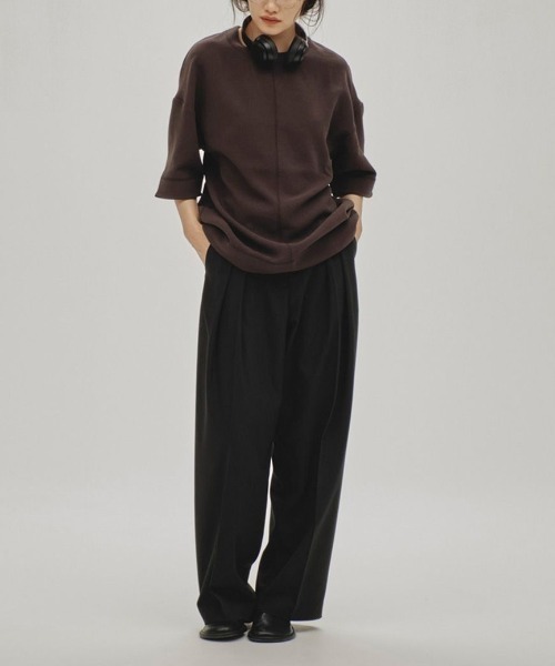 TODAYFUL（トゥデイフル）の「TODAYFUL Twill Wide Trousers ツイル