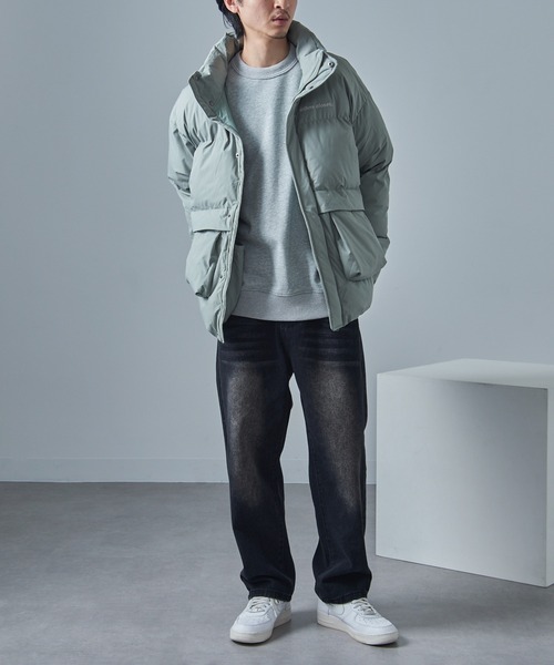 セール】【mihns closet】ユーティリティポケット中綿 BL 5452705