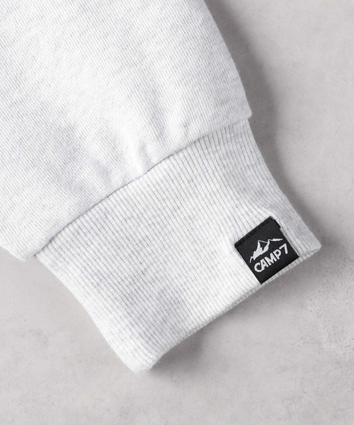 CAMP7（キャンプセブン）の「【CAMP7】バックロゴパーカー（パーカー・メンズ・ブラック/グレー・M/L/S/XL）」の8枚目の写真
